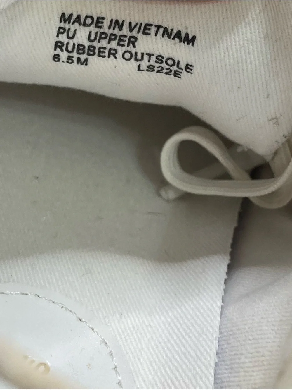 Michael Kors white leather